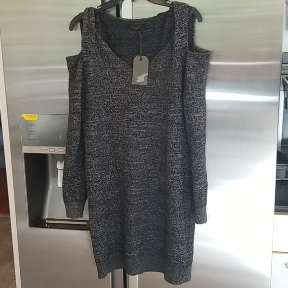 💕ALLSAINTS💕 Neri Twist Dress Knit Sweater L NWT - Picture 7 of 8